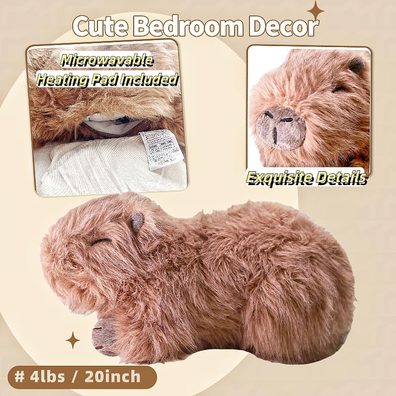 🎁 Cute Coolable Warmable Weighted Plush Gift