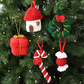 Handmade Knitted Christmas Tree Ornaments
