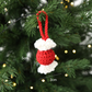 Handmade Knitted Christmas Tree Ornaments