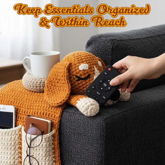 Adorable Dog-Shaped Armchair Organizer